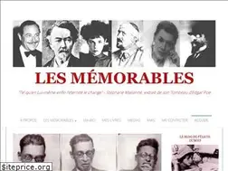 Sites similar to lesmemorables.fr
