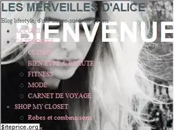 Sites similar to lesmerveillesdalice.com