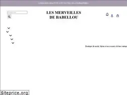 Sites similar to lesmerveillesdebabellou.com
