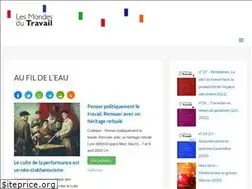 Sites similar to lesmondesdutravail.net