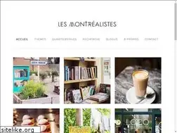 Sites similar to lesmontrealistes.com
