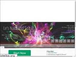 Sites similar to lesnailsandspa2.com
