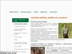 Sites similar to lesnicke-potreby.cz