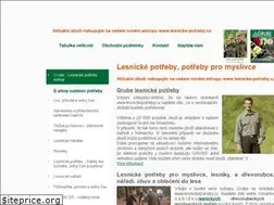 Sites similar to lesnickepotreby.cz