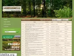 Sites similar to lesnipozemky.cz