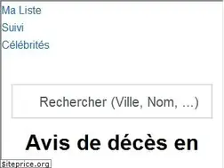 Sites similar to lesobseques.fr
