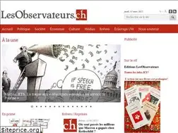 Sites similar to lesobservateurs.ch