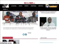 Sites similar to lesoleil.sn