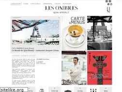 Sites similar to lesombres-restaurant.com