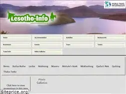 Sites similar to lesotho-info.co.za