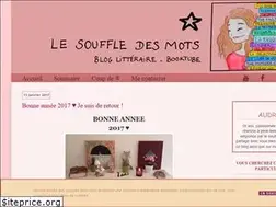 Sites similar to lesouffledesmots.blogspot.com