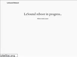 Sites similar to lesound.io