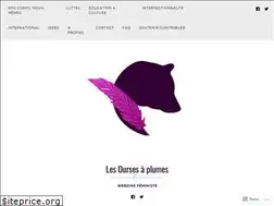 Sites similar to lesoursesaplumes.info