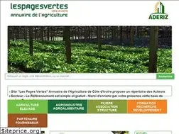 Sites similar to lespagesvertesci.net