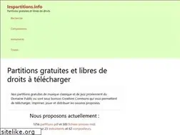 Sites similar to lespartitions.info