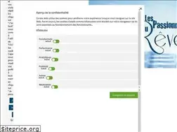 Sites similar to lespassionnesdureve.com