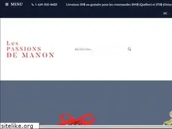 Sites similar to lespassionsdemanon.com