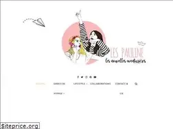 Sites similar to lespauline.com