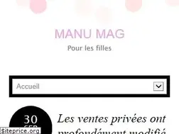 Sites similar to lespenseesdemanu.com