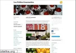 Sites similar to lespetitesgourmettes.com