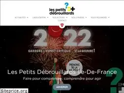 Sites similar to lespetitsdebrouillards-idf.org