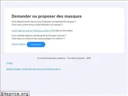 Sites similar to lespetitsmasquessolidaires.com