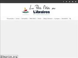 Sites similar to lespetitsmotsdeslibraires.fr