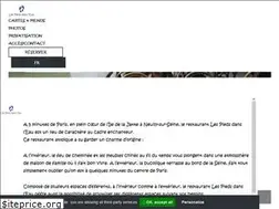 Sites similar to lespiedsdansleaurestaurant.fr