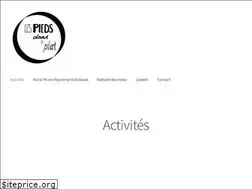 Sites similar to lespiedsdansleplat.ch
