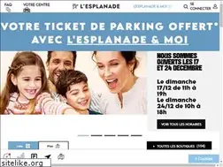 Sites similar to lesplanade-shopping.be