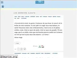 Sites similar to lesplusbellescitations.com