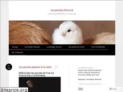 Sites similar to lespoulesdaurore.wordpress.com