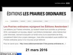 Sites similar to lesprairiesordinaires.com
