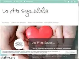 Sites similar to lesptitssages.com
