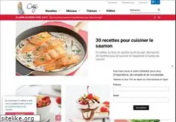 Sites similar to lesrecettesdecaty.com