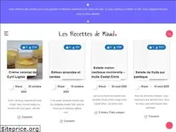 Sites similar to lesrecettesdemaud.fr