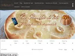 Sites similar to lesrecettesdetiti.fr