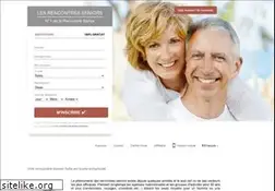 Sites similar to lesrencontresseniors.com