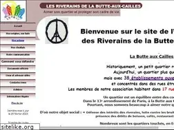 Sites similar to lesriverainsdelabutteauxcailles.fr