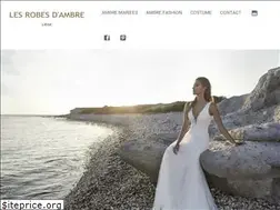 Sites similar to lesrobesdambre.be