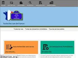 Sites similar to lesruesdefrance.com