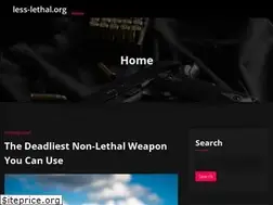 Sites similar to less-lethal.org