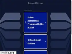 Sites similar to lessenthin.de