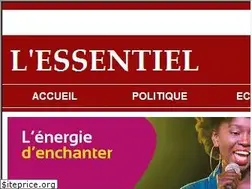 Sites similar to lessentiel.sn