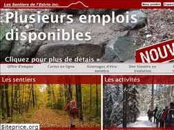 Sites similar to lessentiersdelestrie.qc.ca
