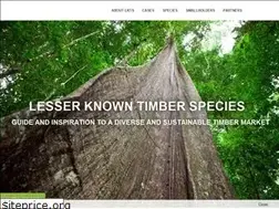 Sites similar to lesserknowntimberspecies.com