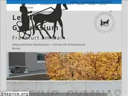 Sites similar to lessing-frankfurt.de