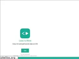 Sites similar to lessismore.app