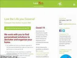 Sites similar to lessmess.com.au