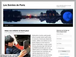 Sites similar to lessoireesdeparis.com
